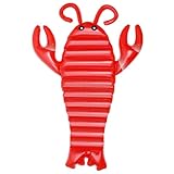VICASKY Aufblasbare Lobster Schwimmmatratze PVC Tierform Schwimmfloß Pool Floaties Leicht Tragbar für Outdoor Sommer Poolparty