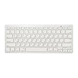Boddceto Russische Multifunktionale und Praktische Kleine Sprache, Bequem und Einfach zu Bedienende Kabellose Bluetooth-Tastatur, Langlebig, Einfache Installation