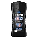 Axe 3-in-1 Duschgel & Shampoo Skateboard & Fresh Roses für langanhaltende Frische und Duft nach der Dusche dermatologisch getestet 250 ml