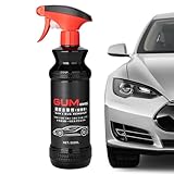 Hochleistungs, Baumharzentferner Für Den Außenbereich Von Autos, Zahnfleischentferner Für -Vogelkotentferner Und Fleckenreiniger - Kraftvolles Fleckenentferner-Spray 500 Ml, Kfz-Reiniger Für