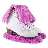 Schlittschuhschutz, Schlittschuh-Schutzbezüge für Hockeyschlittschuhe, Eiskunstlauf, Eiskunstlauf, Soaker, Kufenschoner für Mädchen, Jungen, Jugendliche, Damen, Herren, Erwachsene (Rosa, B, M)