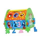 Vaguelly 1 Satz Digitales intelligentes Pädagogisches spielzeuge für Spielzeughaus kinderknallzeug Spielset Nummern buntes Kinderspielzeug Mehrzweck-Lernspielzeug Holz