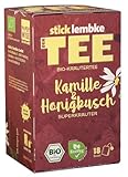 Stick Lembke Superkräuter Bio-Kräutertee Kamille & Honigbusch, 18 x 2 g, Bio