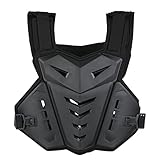 KOCAN Motorradweste Rückenprotektor Brustschutz Rückenprotektor Schutzweste für Radfahren Skaten Ski Motocross Bike Riding Brustschutz