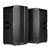 Vonyx VD715A PA Lautsprecher Aktiv 1800 Watt - 2er Set - Bluetooth Lautsprecher Groß mit DSP – DJ Boxen für Party & Bühne – PA Anlage Komplettset – Aktivboxen mit Bi-Amping – Musikbox Groß mit TWS
