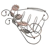 COLLBATH Traubenverzierung Ornament Weinblatt Wasserflasche Aus Milchkarton Weinregal Weinhalter Für Die Arbeitsplatte Kühlschrank Weinflaschenhalter Weinflaschen-Organizer