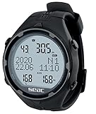 Seac Action, Tauchcomputer für Gerätetauchen und Freediving, Logbuch, Dive Planner, Safety Alarme, schwarz HR