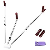 LAPONO Leg Stretcher 3 bar Beinspreizer Spagattrainer, Flexibility Stretching Split Stretcher Spagat Trainer Equipment for Ballet, Yoga, Dance, Martial Arts, MMA, Home Gym Exercise(2021 Upgrade) (A)
