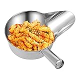 Servierlöffel für Lebensmittel | Schöpfkelle zum Servieren von Lebensmitteln aus Edelstahl Schaufel, Werkzeug mit Schnabel zur Zubereitung von Mahlzeiten Zucker Salz Sauce Popcorn Reis