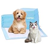 Inkontinenzunterlagen,Trainingspads,Hundewelpen-Trainingsunterlagen,Trainingspads FüR Hunde Und Welpen,50 Pcs-PIPI Matte，23.62*17.72in FüR Verschiedene AnläSse Geeignet, Nach Gebrauch Entsorgbar
