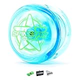 YoYo Factory Spinstar JoJo – Perfektes Anfänger-Yoyo mit Leerlauf – Spielzeug für Kinder & Erwachsene – Ideal Jo jo für Einsteiger-Tricks – Fidget Toy & Lernspielzeug - Blau
