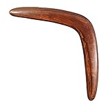 Traditionell bumerang 'Dunkelbrauner'. Hergestellt aus Holz Handgefertigt. Bumerang kaufen. Bumerang ist flugerprobt, kommt zu 100% richtig geworfen zurück.