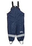 Sterntaler Unisex Kinder Regenträgerhose Gefüttert Rain Pants, Marine, 110