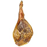 Serrano Schinken 6kg am Stück ganze Keule Spanischer Jamon Schinken luftgetrocknet 10 Monate gereift Hinterkeule Fleisch Schinkenkeule Jamon