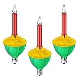 Generisch Mehrfarbige Weihnachtsblasenlichter - Neuheit traditionelle Weihnachtsblasenlicht | Neuheit Traditionelle Weihnachtsblasenlicht Ersatzlampen für Rasen, Garten