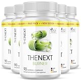 THENEXT Burner Kapseln | Mit wertvollen Inhaltsstoffen | Einfache Anwendung | 90 Kapseln Inhalt | 5x