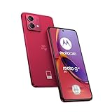 Motorola Mobility Moto g84 5G (6,5'-FHD+-Display, 50-MP-Dual-Kamera, 12/256 GB, 5000 mAh, Android 13) Viva Magenta (veganes Kunstleder), inkl. Schutzcover [Exklusiv bei Amazon]