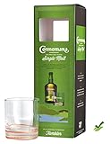 Connemara Original + Tumbler | getorfter Single Malt Irish Whiskey | mit eldem Tumbler-Glas | mit rauchigen Aromen | 40% Vol | 700ml