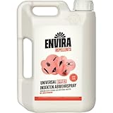 Envira Universal Effect Insekten Abwehrspray 2 Liter - Extra starkes Spray mit Langzeitwirkung gegen Trauermücken, Silberfische, Lebensmittelmotten & weiteres Ungeziefer - Mittel gegen Insekten