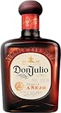 Don Julio Añejo | premium gereifter Tequila aus Jalisco, Mexiko | 100 % blaue Agave | 18 Monate im Eichenfass gelagert | pur, als Paloma- und Margarita-Cocktail | 38 % vol | Einzelflasche, 700 ml