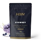 HSN Evowhey Protein | Blaubeer-Eis 2 kg = 67 Dosen pro konzentrierter Packung mit Molkenprotein | 100 % Whey-Protein-Konzentrat (WPC) | Nicht-GMO, Vegetarisch, Gluten- und Sojafrei