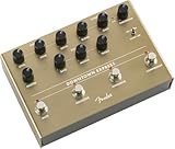 Fender Downtown Express Bass Multi-Effektpedal, Kompressor, Overdrive, 3-Band EQ, Direktausgang, LED-beleuchtete Regler, Effektreihenfolge-Umschalter