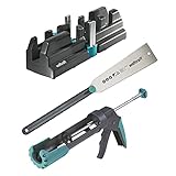 wolfcraft 6977000 Geling Set Laminat- und Designboden einpassen Gelingpaket „Sockelleisten anbringen“