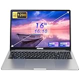 ACEMAGIC 16-Zoll-FHD-Display-Laptop, Quad-Core-N-95-Prozessor mit bis zu 3,4 GHz (Beat N5095), 16 GB DDR4, 512 GB SSD, Notebook-Computer mit Metallgehäuse, unterstützt WiFi, BT5.0, 3*USB3.2