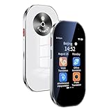 Bisofice D6 Übersetzer Sprachübersetzer Gerät, Übersetzer mit sprachausgabe, ChatGpt AI, 144 Sprachen Online /19 Offline, WiFi/Hotspot, Foto Übersetzung, für Reisen, Lernen, Business