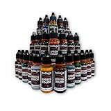 Silu- Acrylfarbe Vallejo Xpress Colour, Komplettset 24 Farben Neue reformulierte Reihe zum Bemalen von Miniaturen