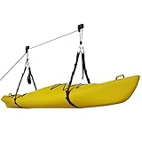 RAD Sportz Kajak-Hebezug für Garagenlagerung, Kanu-Hebezug mit 56,7 kg Kapazität, funktioniert sogar als Leiterlift, Premium-Qualität