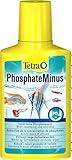 Tetra PhosphateMinus - senkt schonend und zuverlässig den Algennährstoff Phosphat im Aquarium, 100 ml