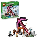 LEGO Minecraft Die Spitzhackenmine - Interaktives Spielzeug für Kinder - Alex, Minenarbeiter und Stray Spinnenreiter Figuren - Sammelbares Gamer Geschenk für Jungen & Mädchen ab 8 Jahren - 21277