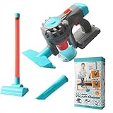 Spielzeug Staubsauger - Interaktiv Realistisches Nachahmungsspielzeug,Spielstaubsauger Reinigungsset Realistisch Für Kinder - Frühförderung Rollenspiel Geburtstag Weihnachten