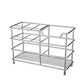 Spülutensilien Aufbewahrung Vintage -Zahnbürste-Badezimmer-Ständer-Badezimmerprodukte Küchenzubehör Rot (Silver, One Size)