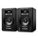 M-AUDIO BX3 3.5' Studio-Monitore High-Definition Monitor Lautsprecher Boxen für Recording und Multimedia, 120W - Paar