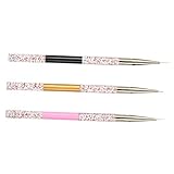 3 Stücke Nail Nail Art Stift Applikator Aus Acryl For Nail Art Liner For Marmorierwerkzeuge Marmorierwerkzeuge Nail Art Liner For Marmorierwerkzeuge Nail Art Werkzeug