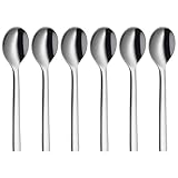 WMF Nuova Espressolöffel Set 6-teilig, 11 cm, Espresso Löffel Cromargan Edelstahl poliert, spülmaschinengeeignet