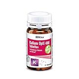 Kalium Opti 400 Tabletten, 400 mg Kalium, für Blutdruck Muskeln und Nerven, hochdosiertes Nahrungsergänzungsmittel, 75 Tabletten