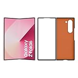 Samsung Galaxy Z Fold6 AI-Smartphone, Simlockfreies Handy ohne Vertrag, 256 GB Speicher, 50-MP-Kamera, Großes Display, Lange Akkulaufzeit, Pink+Kindsuit Case, Gray