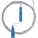 Abflussreiniger Spirale 5-Meter, Edelstahl Flexible Rohrspirale, Rohrreinigungsspirale, Rohrreiniger Spirale Verstopfung Entfernung Swerkzeug, Küche Badezimmer Dusche Waschbecken, Badezimmer Badewanne