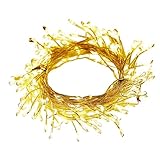 Yongmcxhhj Batterie Lichterkette | Weihnachtsbeleuchtung Deko Für Innenbereich - Feuchtigkeitsgeschützte Ambiente-Beleuchtung Für Innen Außen Terrasse Kamin Fenster Festlichkeiten