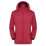 DUHENWU Sweatjacke Herren Übergroße Leicht Outdoorjacke Einfarbig Slim Fit Softshelljacke Mit Reißverschluss Basic Kapuzenjacke Langarm Übergangsjacke Leichte Bequeme Arbeitsjacke
