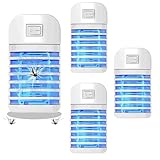 Insektenvernichter Elektrisch, Steckdosen-Insektenvernichter mit UV-Licht, mückenlampe, mückenfalle, für Fliegen, Mücken, Motten, Küche, für Schlafzimmer, Indoor (4 Pack)