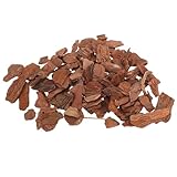 VICASKY Reptilien Einstreu Kiefernrinde Naturbark Chips Terrarium Dekoration Polierte Baumrinde für Schildkröten Lebensraum Sicheres Wartungsfreies Zubehör für Terrarien und Aquarien