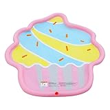 Ranley Wasserpool mit Sprinkler für Kinder, Pool für Hunde, mit Sprinklern, interaktives Wasserspielzeug für den Außenbereich, ab 3 Jahren, Mädchen, Kleinkindern oder Haustieren