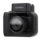 Lazmin112 DV-Kamera, 1080P 2MP HD Kleine Videokamera mit Flip-Blitz, 160° Objektivwinkel, 1,44 Zoll -DVR-Kamera-Camcorder, Schlüsselanhänger-Videorecorder für Studenten, Kinder