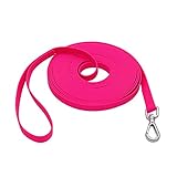 wasserdichte Hundeleine, Lange Trainingsleine für Hunde, 5 m/10 m/15 m/30 m, geruchshemmend, geeignet für kleine, mittlere und große Hunde