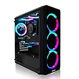 Greed® MK2 Plus - High End Gaming PC – Intel Core i7-12700F + RX 9060 XT 8GB - Schneller RGB Computer + 4K Raytracing Rechner mit 4,9 GHZ - 32GB DDR4 RAM - 1TB SSD + 750W Netzteil - WLAN + W11 Pro