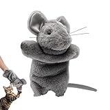 Wrestling-Puppe für Katzen – Plüsch-Handhandschuh, interaktiver Wrestler, weiches Stofftier, lustiges neckendes Spiel, Outdoor- -Trainingszubehör | Sicheres, interaktives Katzenspielzeug für